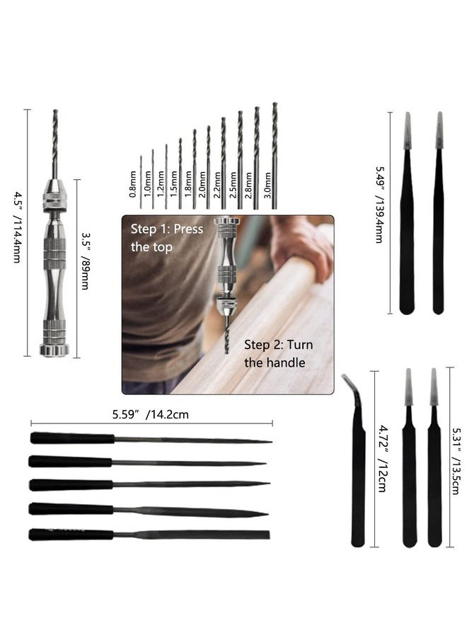 WMYCONGCONG - WMYCONGCONG 62 PCS Gundam Model Tools Kit Modeler Basic Tools Hobby Building Tools Kit for Buildings Cars Airplanes Model Assemble Building Repairing and Fixing - Image 1