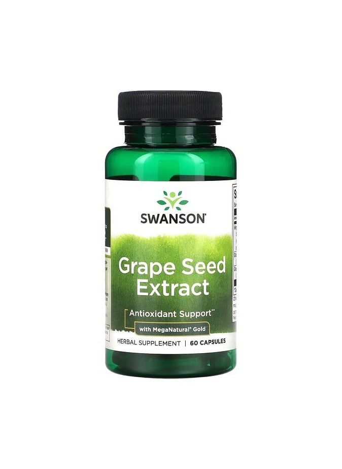 Grape Seed Extract with MegaNatural Gold, 60 Capsules
