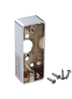 UHPPOTE Zinc Alloy Surface Mount Back Box Single Gang For Push To Exit Button  - Image 1