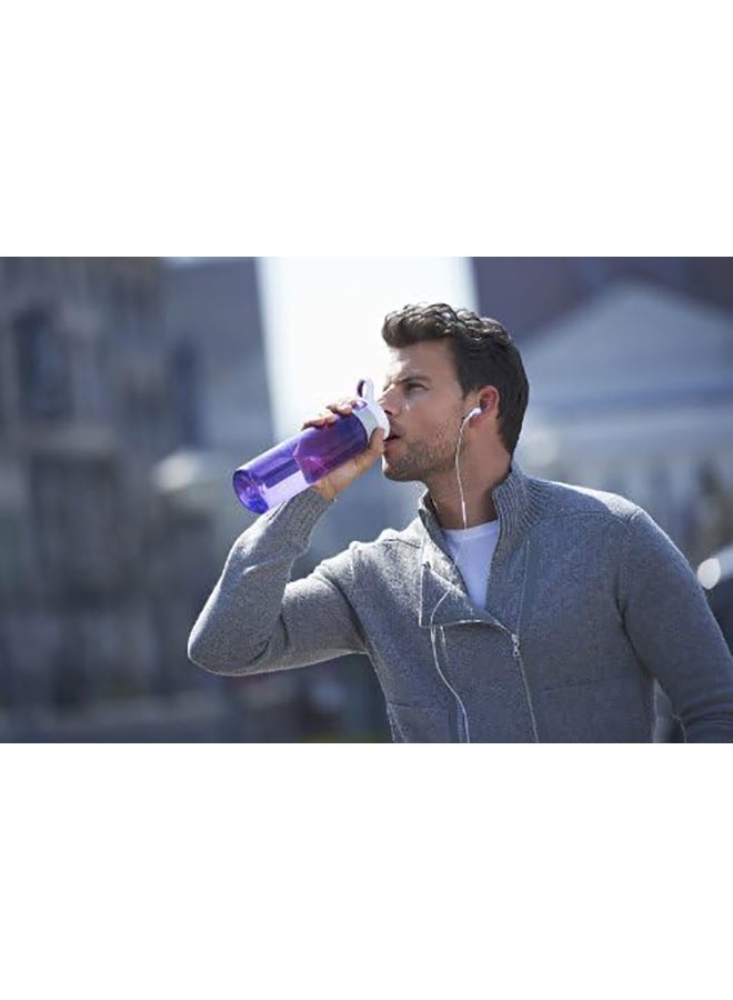 Contigo Grace Autoseal Water Bottle, BPA Free Drinks Bottle for Children, Leakproof Flask, Ideal for School and Sports, Ocean Blue, 720 ml - Image 4