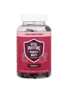 Vital Proteins, Women's Multi Gummies, Raspberry, 90 Gummies
