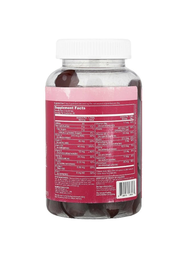 Vital Proteins - Vital Proteins, Women's Multi Gummies, Raspberry, 90 Gummies - Image 1