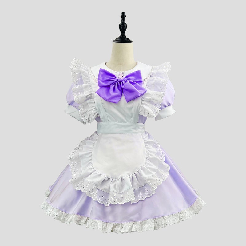 New ~ Xiaomeiyan Cos Deer Eye Round Cos Clothing Maid Plus Size Maid - Image 4