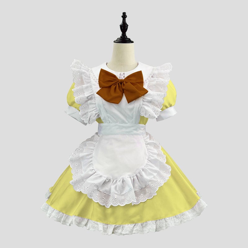 New ~ Xiaomeiyan Cos Deer Eye Round Cos Clothing Maid Plus Size Maid - Image 1