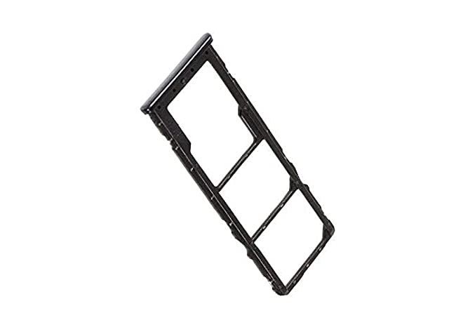 حامل شريحة SIM متوافق مع سامسونج جالاكسي M30s (أسود)