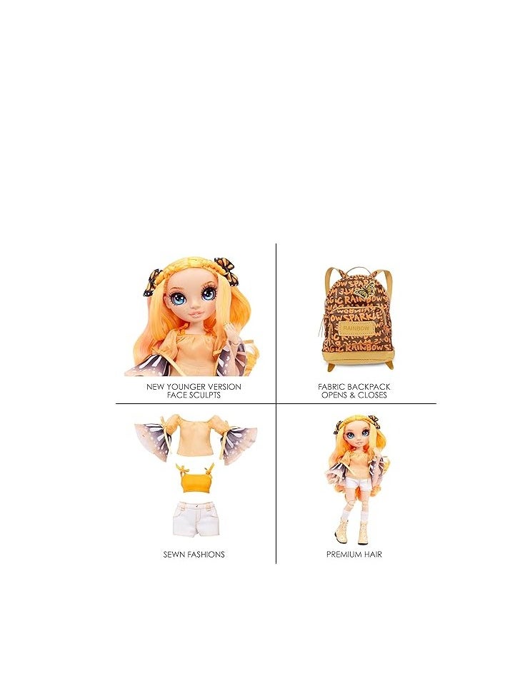 RAINBOW HIGH - Jr Poppy Rowan 9 Inch Fashion Doll With Doll Accessories - Image 1