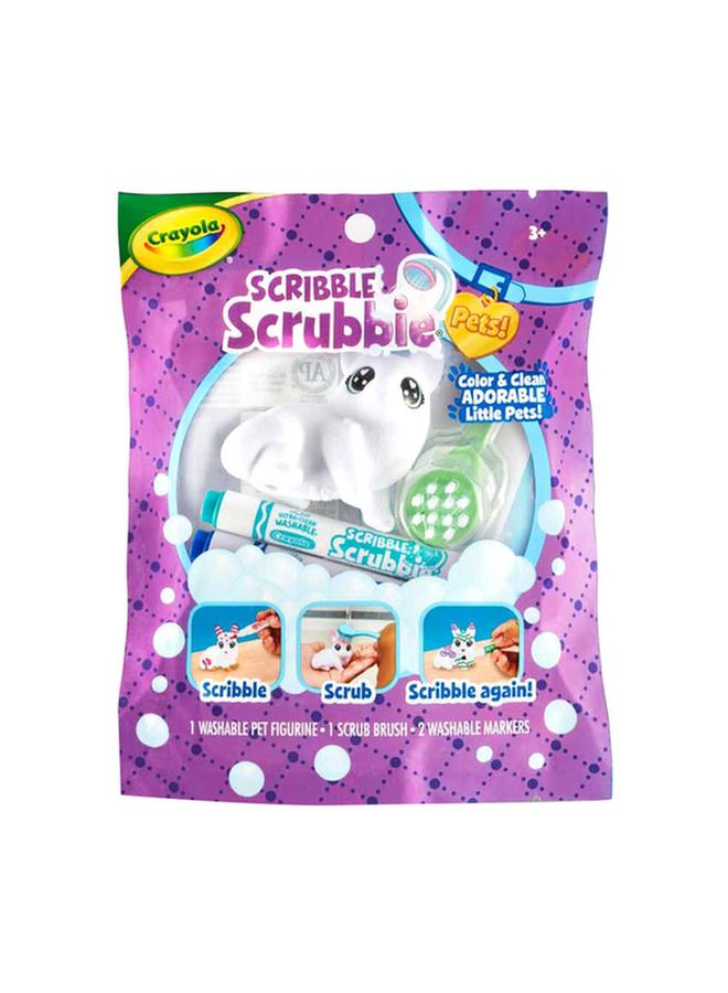 Crayola Scribble Scrubbie Adorable Little Pet Multicolor CRA7474820000 - Image 1