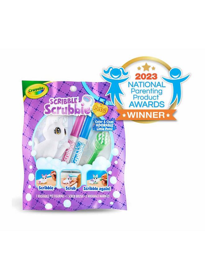 Crayola Scribble Scrubbie Adorable Little Pet Multicolor CRA7474820000 - Image 2