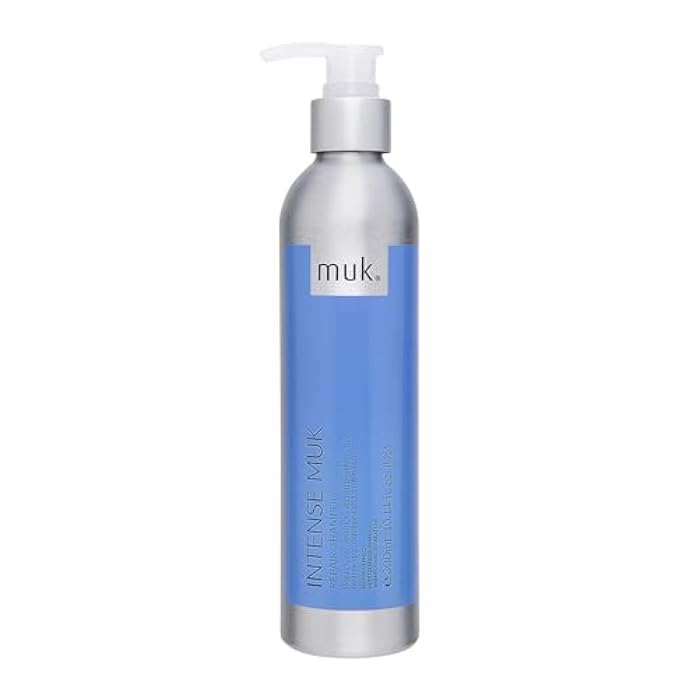 MUK. Intense Repair Shampoo - Reconstructing Formula for Dry, Damaged Hair. Hair Repair Protein Shampoo Strengthens, Moisturises & Restores Elasticity, 300ml - Image 1