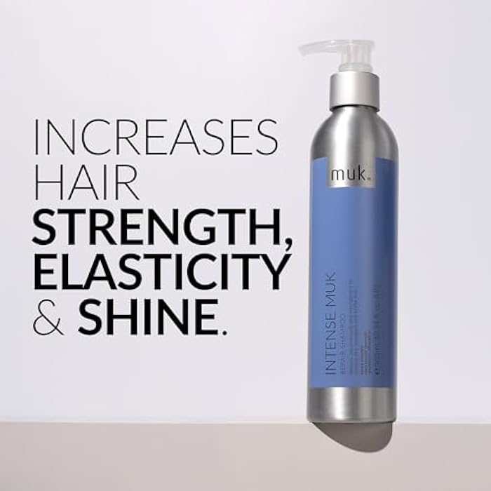 MUK. Intense Repair Shampoo - Reconstructing Formula for Dry, Damaged Hair. Hair Repair Protein Shampoo Strengthens, Moisturises & Restores Elasticity, 300ml - Image 2
