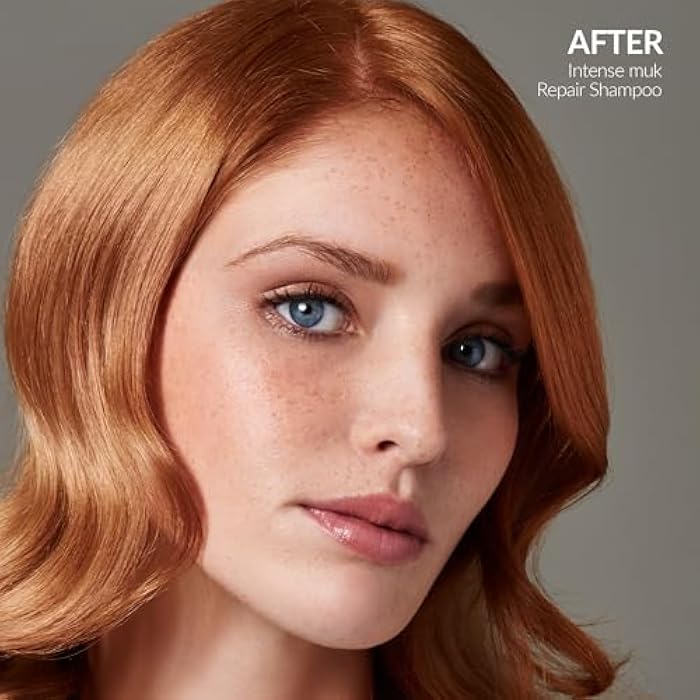 MUK. Intense Repair Shampoo - Reconstructing Formula for Dry, Damaged Hair. Hair Repair Protein Shampoo Strengthens, Moisturises & Restores Elasticity, 300ml - Image 3