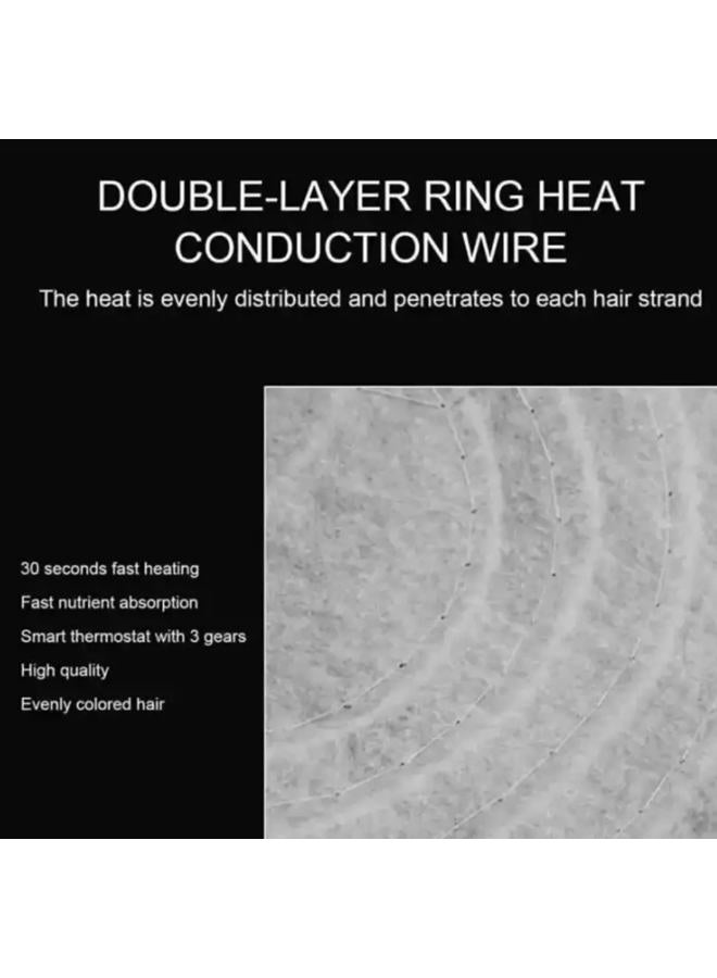 ويلايا (غطاء قناع الشعر بالبخار الكهربائي) إصدار محدود 24 فولت منخفض الجهد مضاد للتسرب - Image 4