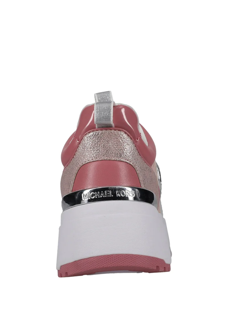 Michael Kors Youth Cosmo Logo Lace Up Sneakers