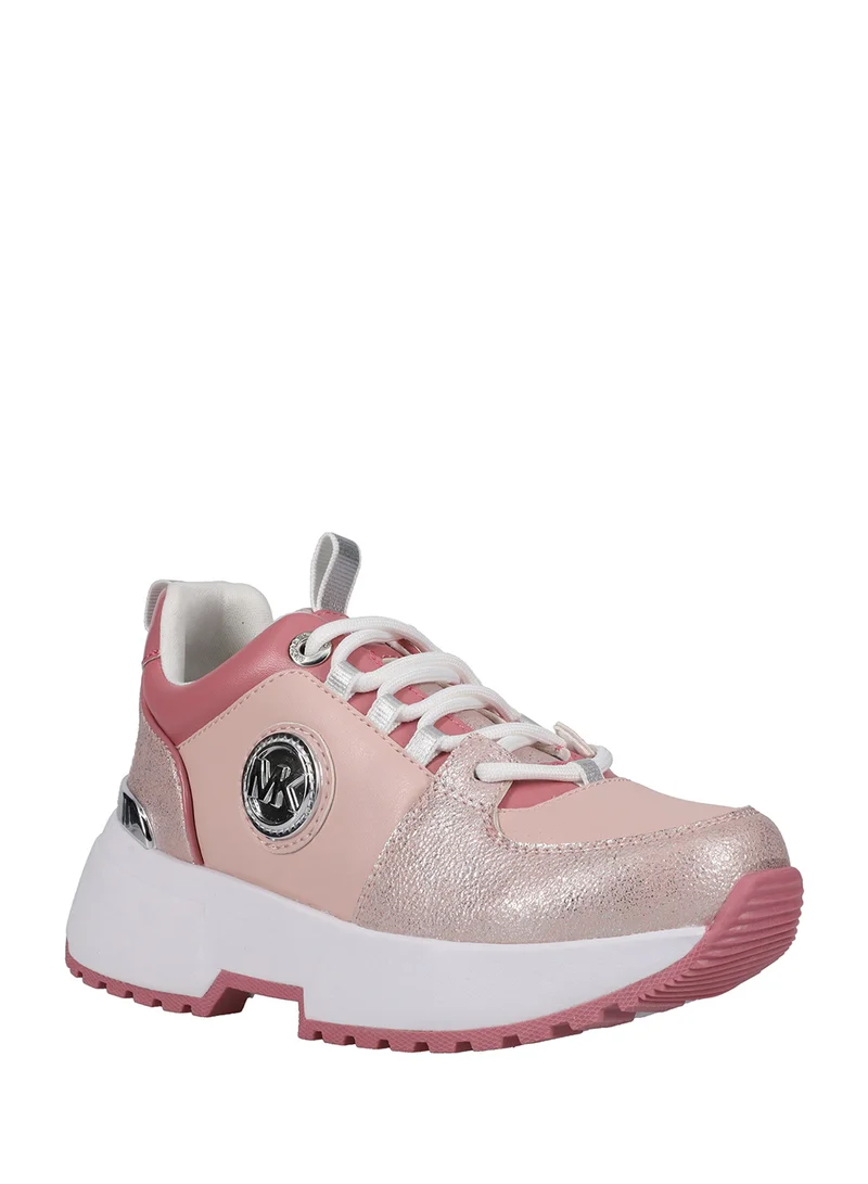 مايكل كورس Youth Cosmo Logo Lace Up Sneakers