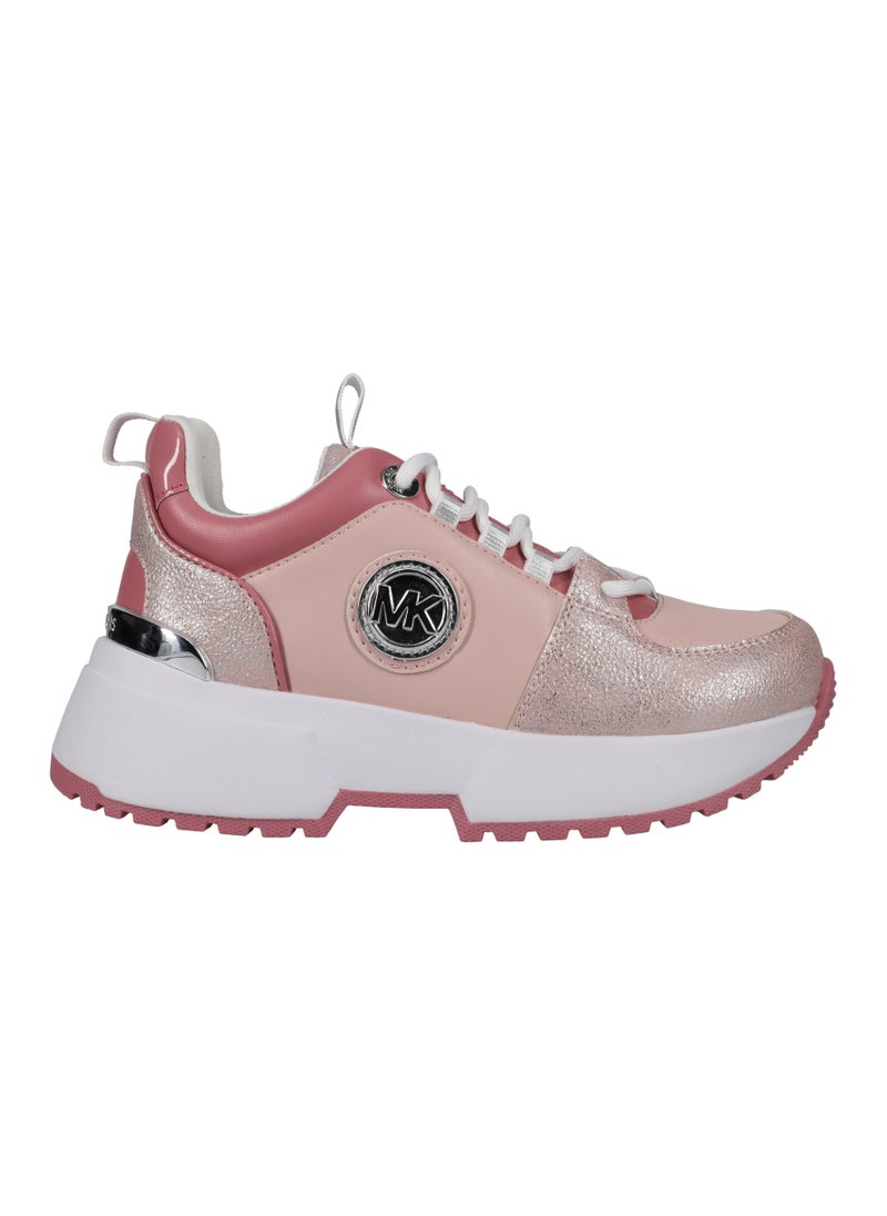 Michael Kors Youth Cosmo Logo Lace Up Sneakers  - Image 1