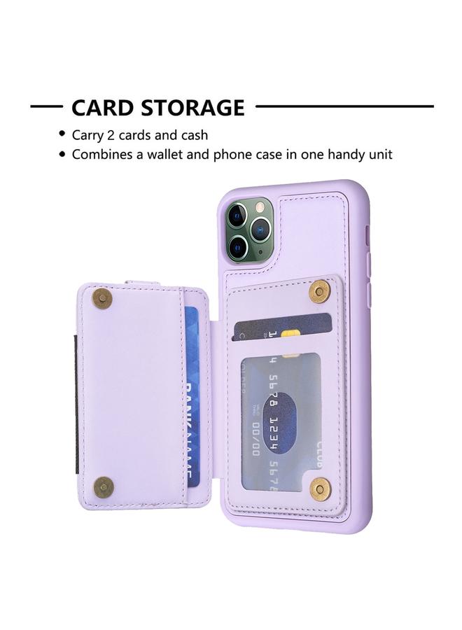 Zaboon Case For iPhone 11 Pro Max BF27 Metal Ring Card Bag Holder Phone Case - Image 4