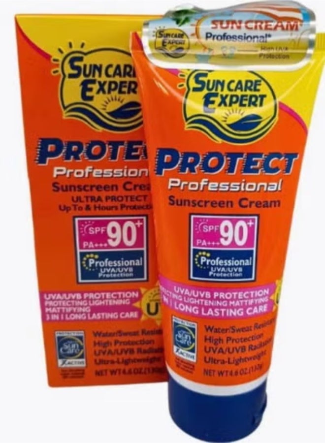 إكسبرت كريم الوقاية من الشمس صن كير إكسبرت بروتكت بروفيشنال بعامل حماية من الشمس 90 بلس 130 جم