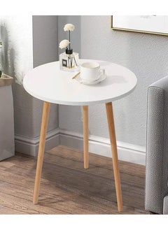 AGD Round Coffee Table Snack Side Table Sofa Home Living Room Office  - Image 1