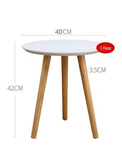 AGD Round Coffee Table Snack Side Table Sofa Home Living Room Office  - Image 2