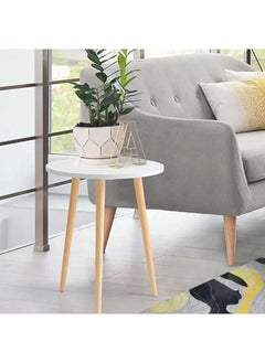 AGD Round Coffee Table Snack Side Table Sofa Home Living Room Office  - Image 5