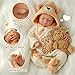 BABESIDE Reborn Baby Dolls 20 Inches Soft Vinyl and Cloth Body Sleeping Realistic Baby Doll Boy Lifelike Newborn Real Life Baby Doll with Toy Accessories Gift for Kids Age 3 - Image 4
