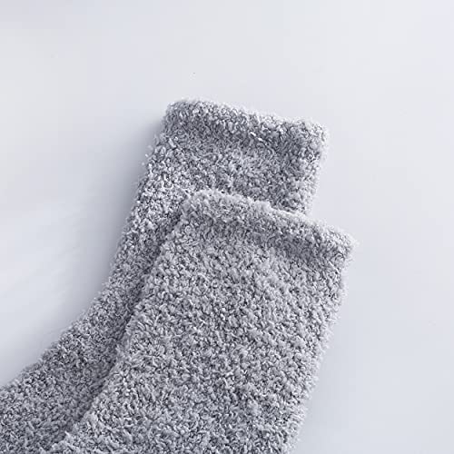 Breslatte Non Slip Hospital Socks with Grips for Women Grip Socks for Women Ankle Gifts 5pairs 2 Darkcolor - Image 2