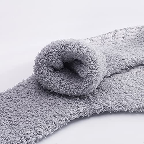Breslatte Non Slip Hospital Socks with Grips for Women Grip Socks for Women Ankle Gifts 5pairs 2 Darkcolor - Image 5