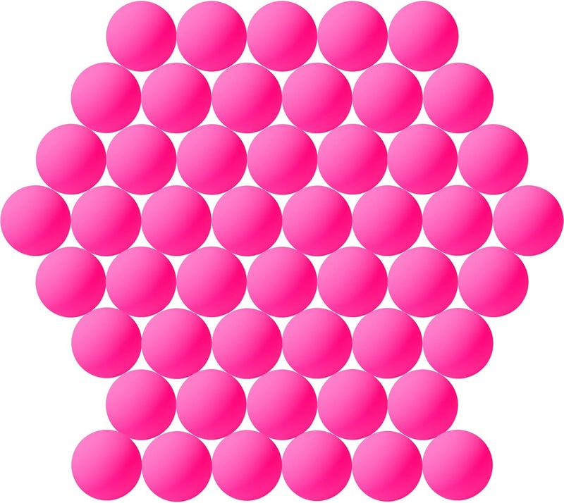 Jedulin 40MM Ping Pong Balls, 50 or 80 Pack Assorted Colored Plastic Balls for Beer Pong, Arts and Craft - Image 1