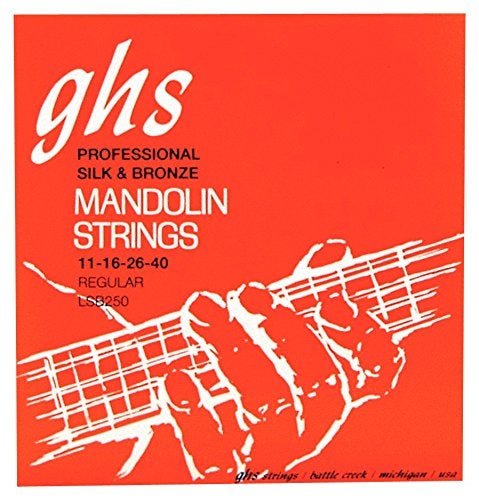 GHS Strings - Mandolin Strings - Silk & Bronze - Loop End - Regular Gauge - 011-040 - Model: LSB250 SET - Image 2