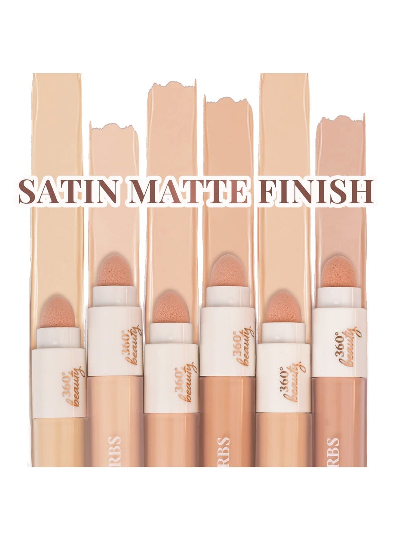 Just Herbs Just Herbs Concealer for Face Makeup Full Coverage 6ml  - Image 4