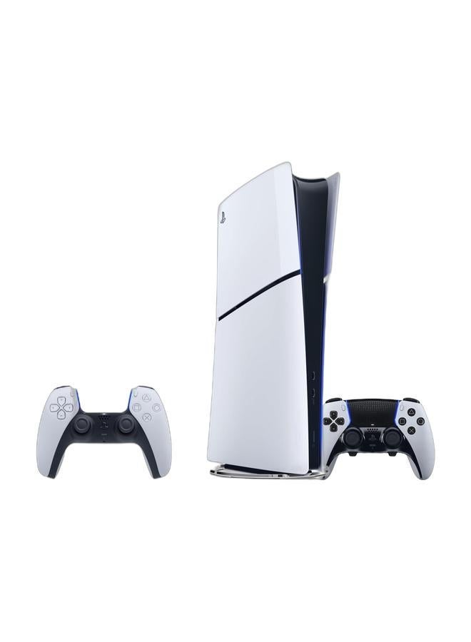 Sony بلاي ستيشن 5 إصدار رقمي - النسخة الرسمية من المملكة العربية السعودية ووحدة التحكم اللاسلكية دوال سينس إيدج لبلاي ستيشن 5 (النسخة الرسمية) - حزمة أبيض/أسود - Image 2