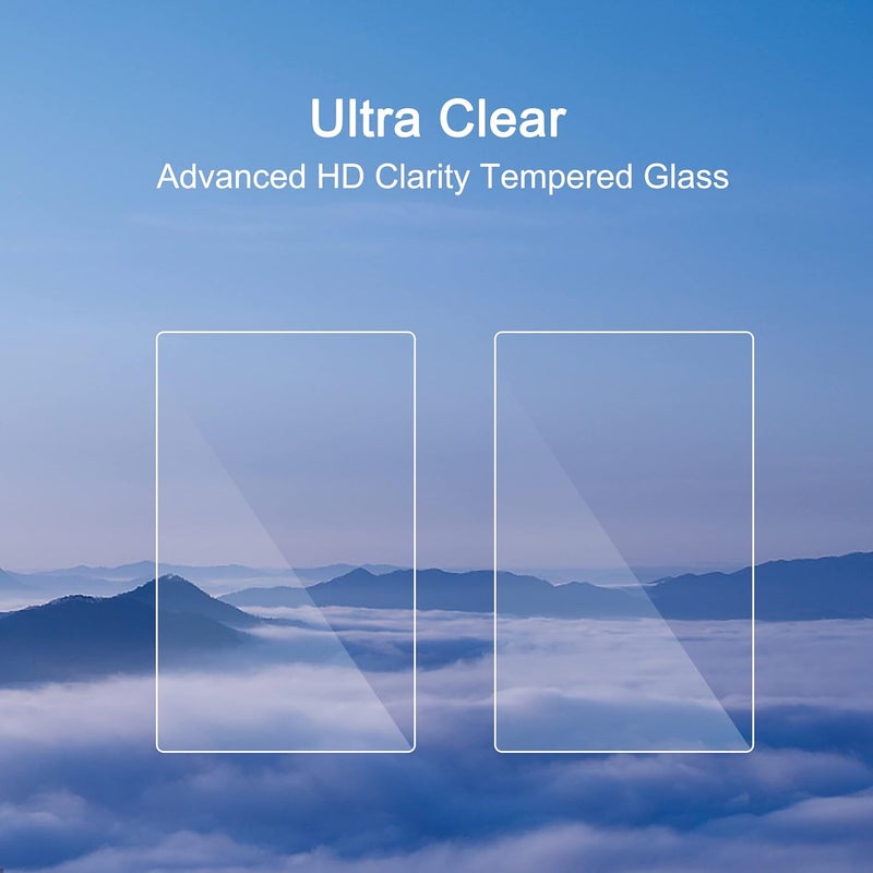 Ailun Tempered Glass Screen Protector for Nintendo Switch OLED Model 2021 [7 Inch] Anti Scratch 9H Hardness [2 Pack] - Image 4