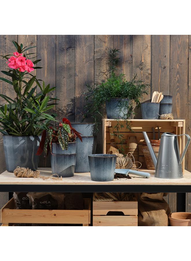 Zaboon Plant pot, in/outdoor/blue, 12 cm - Image 3