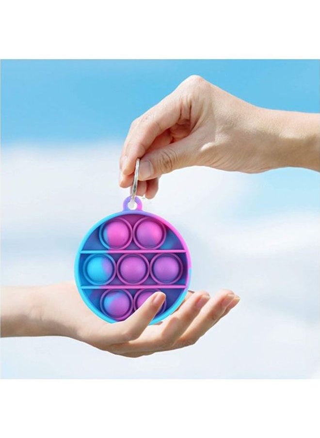 null - Push Pop Bubble Sensory Stress Relief Non-Toxic And Tasteless Fidget Keychain Toy 6.5cm - Image 1