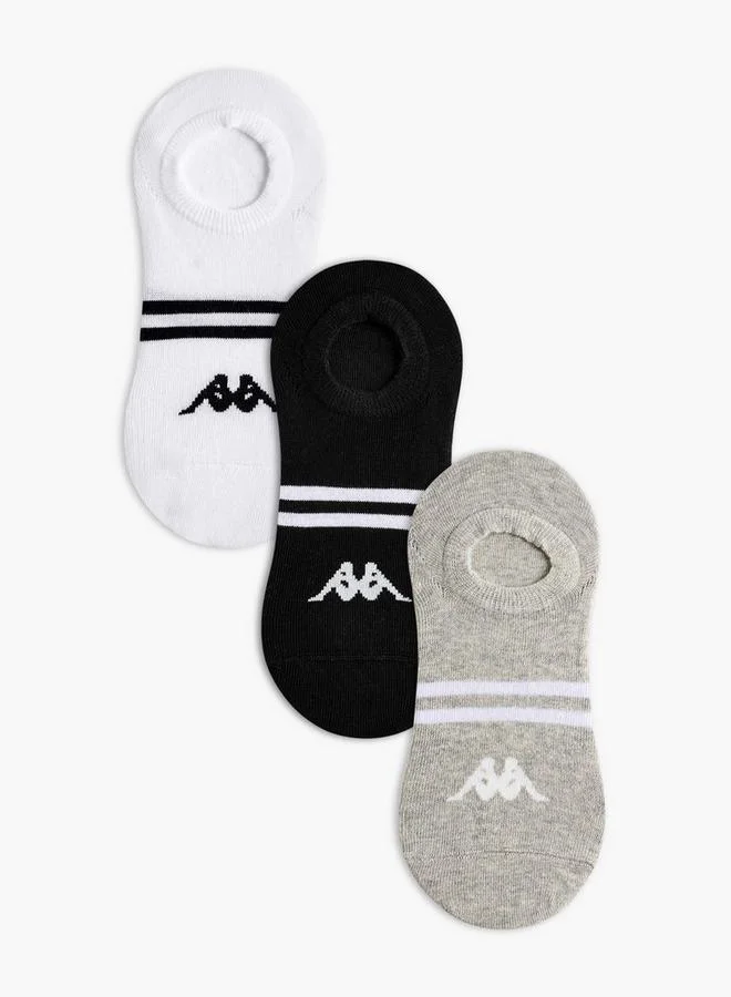 Kappa Kappa Men Invisible Socks - Set of 3