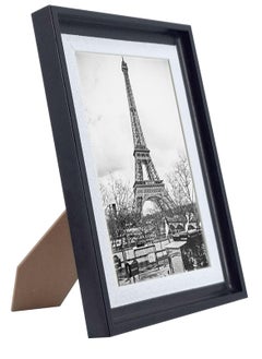Decorhills Photo Frame Single with Tabletop & Wall Mount Display for 4x6 Inch Photo Size, Ideal Addition to Any Décor Elegant Black Frame, 2-Piece  - Image 4