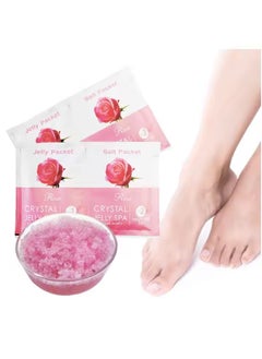 Crystal Rose Crystals Jelly Pedicure Relaxing Bath Sea Salts SPA, Organic Foot Bath Salt Foot Spa Jelly Foot Soak Moisturizing Soothes Relieve Exfoliating Soft Feet  - Image 4
