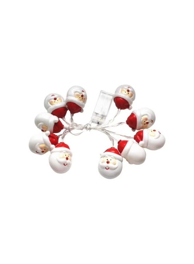 ACLIX 5 in 1 Christmas tree 150 cm,golden and red ball, star and string light - Image 2