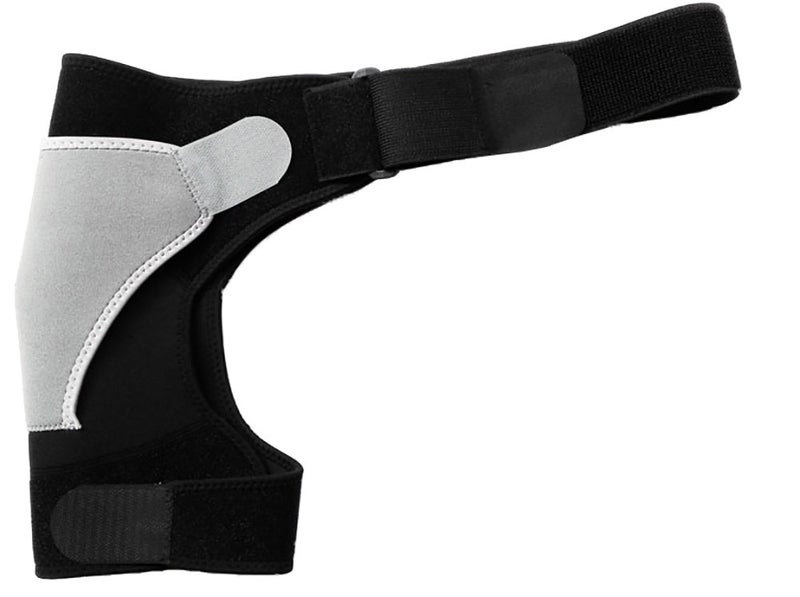 RUNZI Shoulder Stability Brace Adjustable Shoulder Brace Support with Pressure Pad, Light Breathable Neoprene Rotator Cuff Shoulder Support for Sport, Dislocated AC Joint, Labrum Tear, Shoulder Pain - Right - Image 5