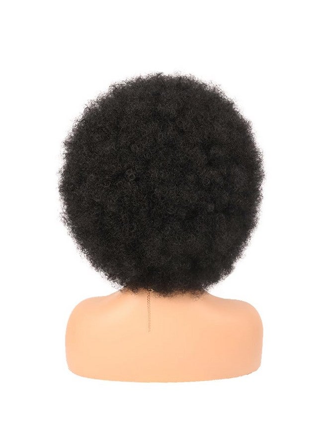 G&T Wig 70'S Afro Curly Wigs For Black Women Glueless Wear And Soft Black Afro Wigs Large Bouncy And Soft Natural Looking Full Wigs For Daily Party Cosplay Costume Halloweeen(1B) - Image 5