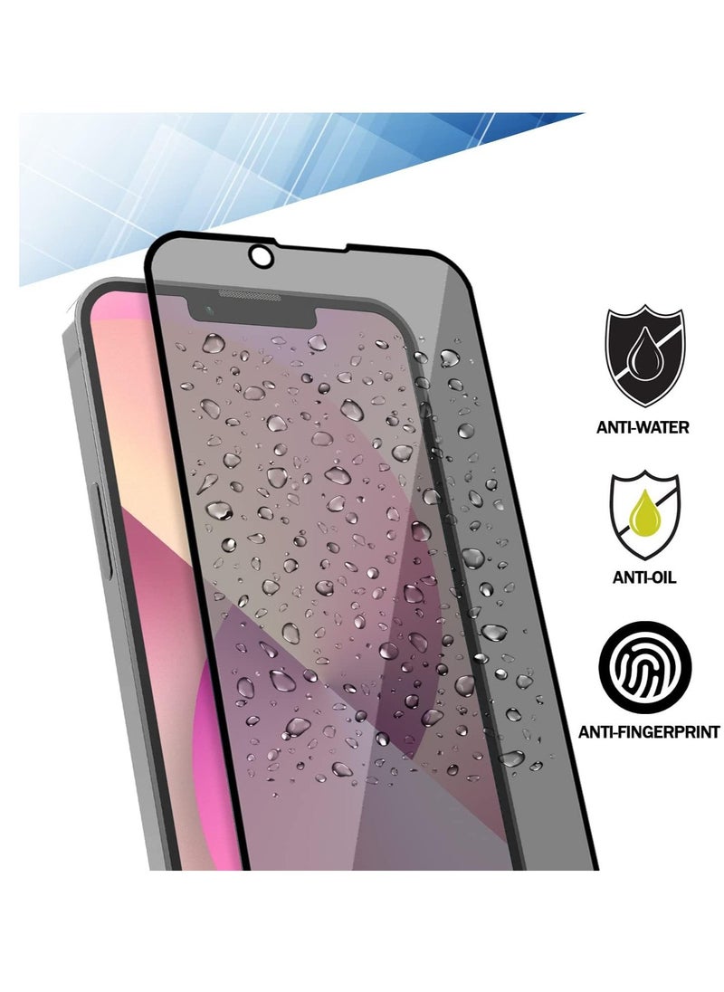 vesus iPhone 13 Pro Max privacy tempered glass [privacy protection, 9H hardness, scratch-resistant], anti-spy screen protector - Image 4