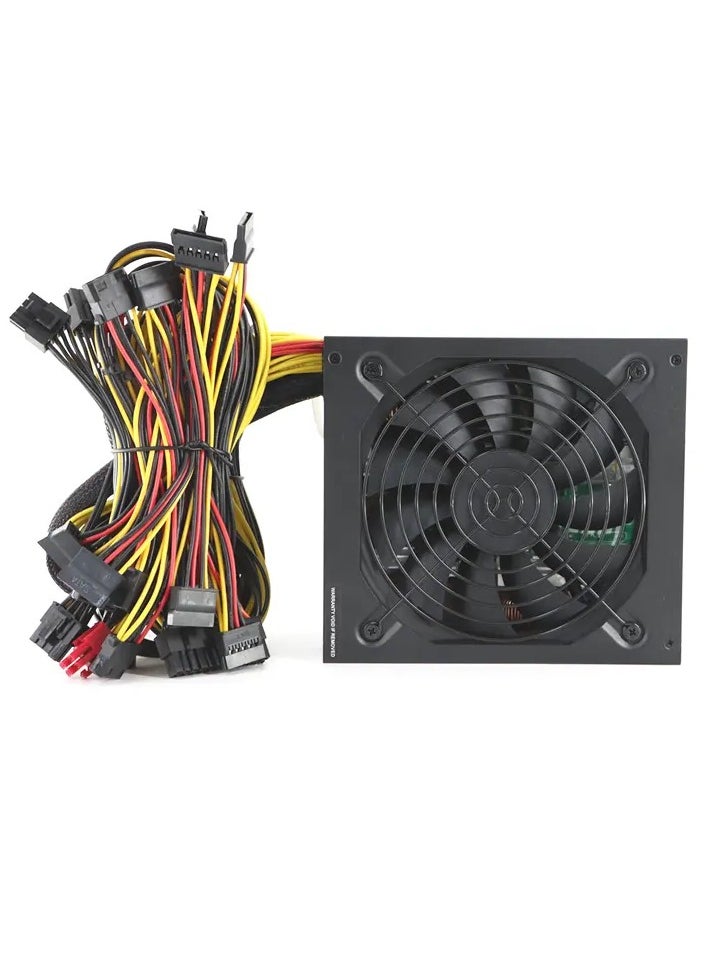 Generic - Mining Power Supply 2200W Power Supply for Mining 8 Graphics cards for Mining and Gaming Psu - Image 1