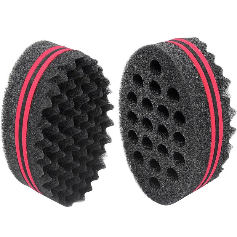 AIRTREE Magic Barber Sponge Brush for Waves Dreadlocks Coils and Afro Curls  Hair Care Tool with 7  16 mm Diameters 1 PCS