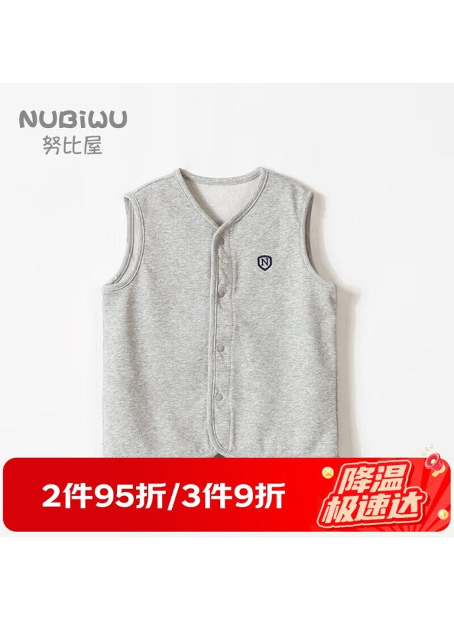 Nubiwu Children's British Style Spring And Autumn Vest, Baby Inner Wear Waistcoat, Boys' Sleeveless Jacket, Casual Waistcoat