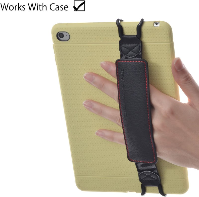 TFY Security Hand Strap PU Holder for 710 Inch Tablets  iPad Pro 97 Pro 11  iPad Mini 6  iPad Air 5  Samsung Galaxy Tab S8  Tab AFire 7  Fire HD 8  Fire HD 10 and More - Image 2