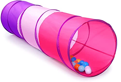 PigPigPen Kids Tunnel for ToddlersPop Up Play Tunnel Tent for Babies or Dogs Indoor Outdoor Toys for Kids Backyard Playset - Image 1