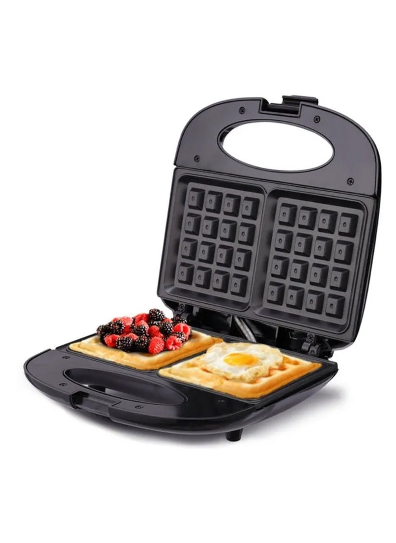 JAMAKY Italy Waffle Maker 1000W with Italian technology  - JMK 2002 Non-stick Coating Plate Cool Touch Handle 1000W Non-Slip Feet 