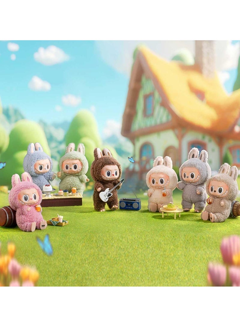 Labubu Monster Plush Keychain Doll for Kids – Colorful Soft Vinyl Toy Figure with Shiny Eyes, Cute Kawaii Collectible Monster Plush for Boys & Girls, Designer Art Keychain Doll Gift, Mini Stuffed Toy for School Bag, Car, Desk & Display Collection - Image 5