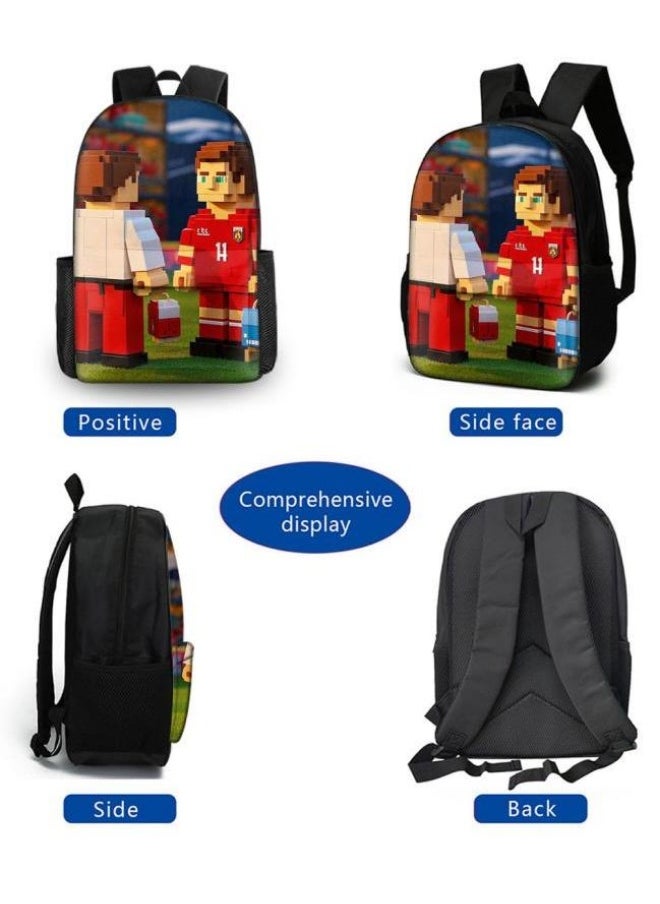 Generic The latest universal cartoon new three-piece schoolbag (for students, teenagers, children) - 1147  - Image 3