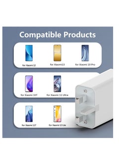 Generic 67W for Xiaomi Turbo Charger Travel Plug Adapter Hypercharge for Xiaomi 15 14 13 12 14t 13t 12t 12s Pro Lite Redmi Note K80 K70 K60 K50 14 14 Pro 13 12 11 11s Plus 11t Poco X7 X6 X5 F6 F5 X4 Gt Black Shark  - Image 5